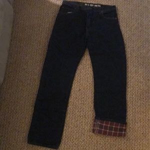 Dickies Flannel-Lined 5-pocket Jeans